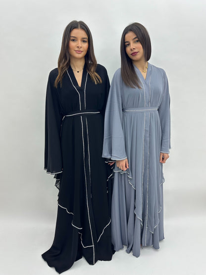 Abaya Dubai Sinda - noire MaraAbaya