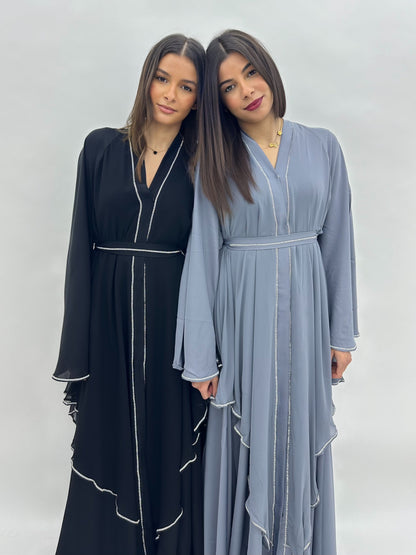 Abaya Dubai Sinda - noire MaraAbaya
