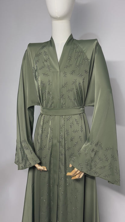 Abaya Dubai Keira - vert